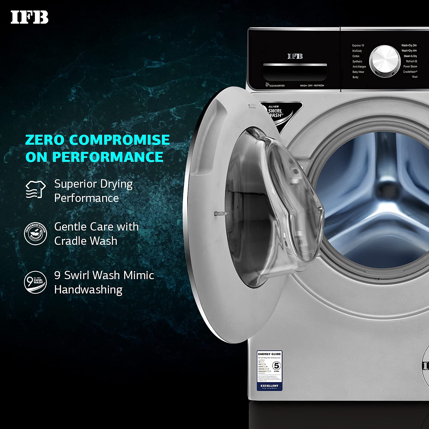 WD EXECUTIVE ZXM - (8.5 WASHER)(6.5 KG DRYER)(2.5 KG